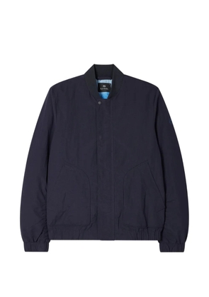 PS Paul Smith buttoned bomber jacket - Blue