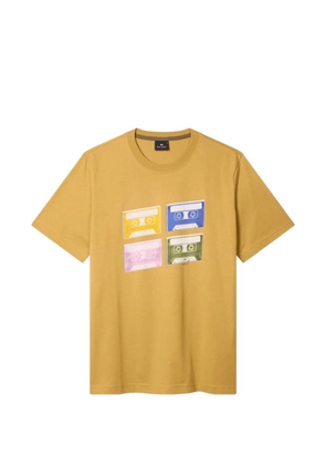 PS Paul Smith Tapes cassette graphic T-shirt - Yellow