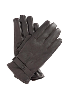 Barbour leather gloves - Brown