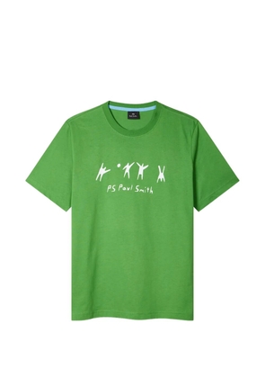PS Paul Smith Volleyball print T-shirt - Green