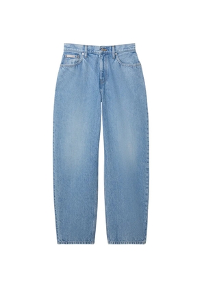 Calvin Klein five-pockets button-fastening jeans - Blue