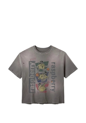 GV Gallery graphic distressed T-shirt - Grey