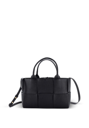 Bottega Veneta Pre-Owned Arco Maxi Intrecciato Leather Mini tote bag - Black