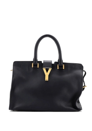 Saint Laurent Pre-Owned Classic Y Cabas Leather Small satchel - Black