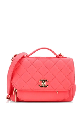 CHANEL Pre-Owned Business Affinity Flap Bag Quilted Caviar Small shoulder bag - Pink