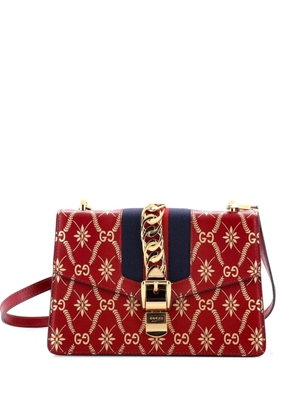 Gucci Pre-Owned Sylvie Printed Leather Small shoulder bag - Gold