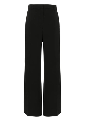Stella McCartney high-rise flared wool trousers - Black