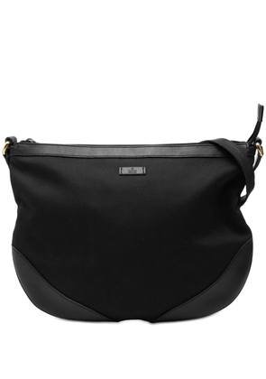 Gucci Pre-Owned 2000-2015 Canvas crossbody bag - Black