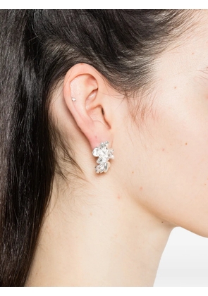 Completedworks floral drop earrings - Silver