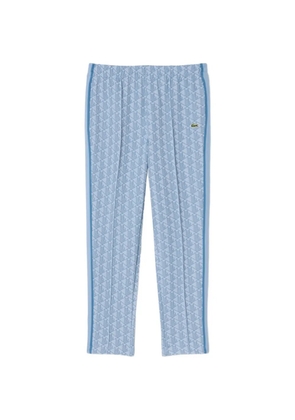 Lacoste Paris monogram sweatpants - Blue