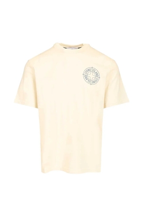 Stone Island compass print T-shirt - Neutrals