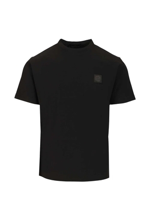 Stone Island patch logo T-shirt - Black