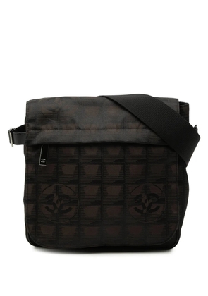 CHANEL Pre-Owned 2004-2005 New Travel Line Nylon Messenger Bag crossbody bag - Brown