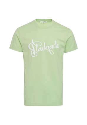 Blackjack logo-print T-shirt - Green