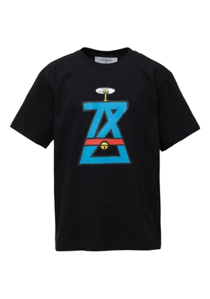 Anrealage graphic-print T-shirt - Black