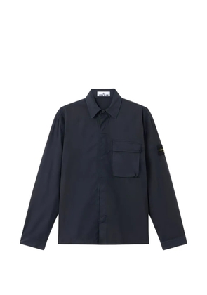 Stone Island chest-pocket shirt - Blue
