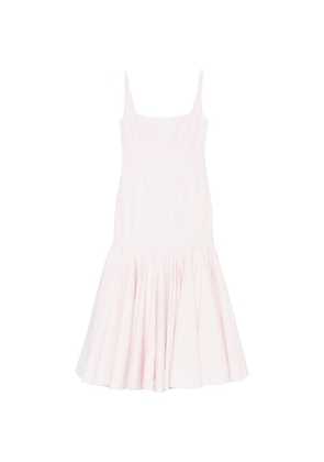Jacquemus flared midi dress - Pink