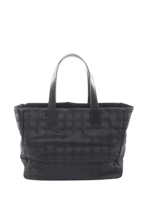 CHANEL Pre-Owned 2005-2006 Canvas New Travel Line MM tote bag - Black