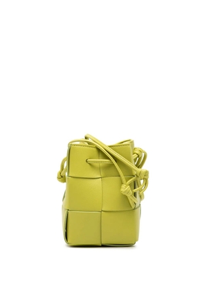 Bottega Veneta Pre-Owned 2012-2025 Mini Nappa Maxi Intrecciato Cassette bucket bag - Green