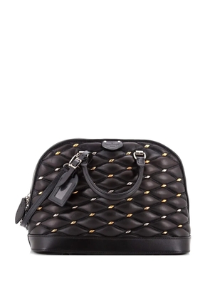 Louis Vuitton Pre-Owned Alma Handbag Studded Malletage Leather PM tote bag - Black