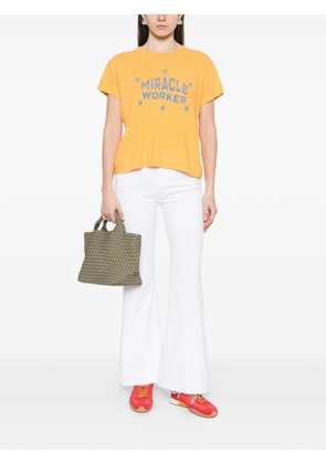 MOTHER Lil Doozy Fray jeans - White