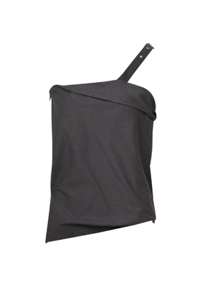 GRACE ELWOOD asymmetric slouch top - Grey