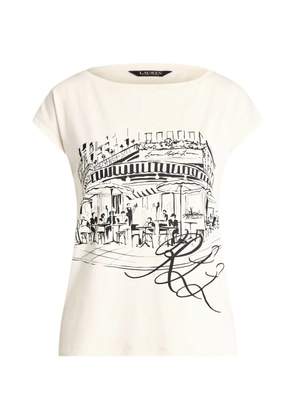 Lauren Ralph Lauren Lauren Petite graphic T-shirt - Neutrals