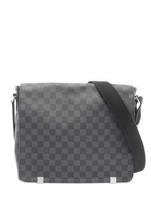 Louis Vuitton Pre-Owned 2019 Damier Graphite District MM crossbody bag - Black