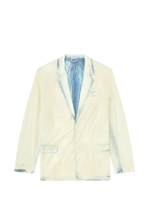 Diesel X-Ray bleach denim blazer - Neutrals