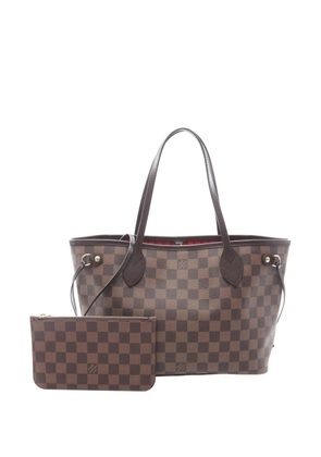 Louis Vuitton Pre-Owned 2021-2026 Damier Ebene Neverfull PM tote bag - Brown