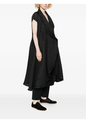 Issey Miyake Circle Pleats top - Black