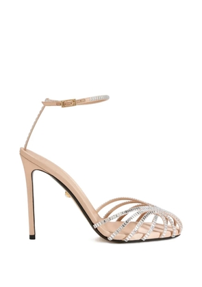 Alevì crystal-embellished strap sandals - Neutrals