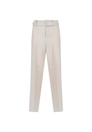 Lardini belted trousers - Neutrals