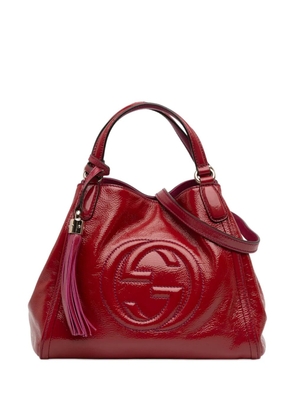 Gucci Pre-Owned 2016-2025 Small Patent Soho satchel - Red