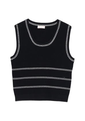 LIU JO striped tank top - Blue