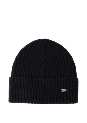 Herno ribbed beanie - Black