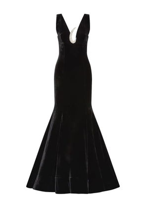 Rachel Gilbert Freda embellished gown - Black