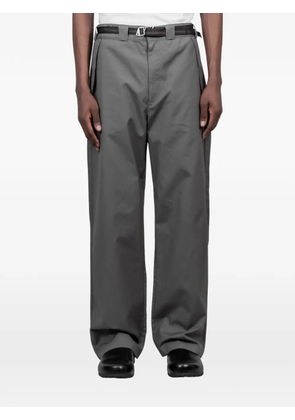 ROA buckle-detail trousers - Grey