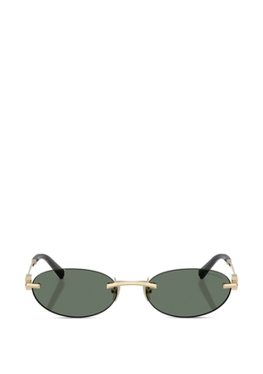 Tiffany & Co. oval-frame sunglasses - Gold