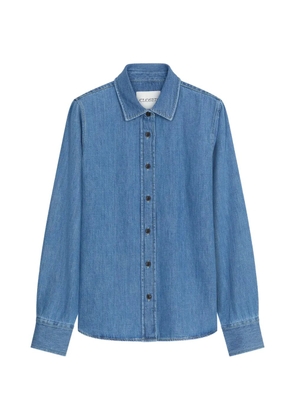 Closed buttoned classic shirt - Blue