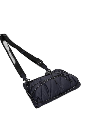 Desigual quilted flap backpack - Blue