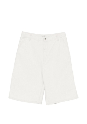 Carhartt WIP striped-pattern cotton shorts - Neutrals