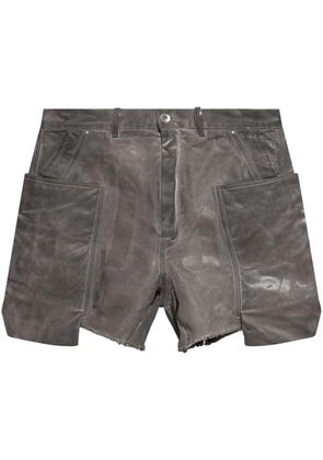 Rick Owens DRKSHDW DRKSHDW distressed short - Grey