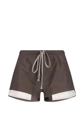 Rick Owens drawstring split trousers - Brown