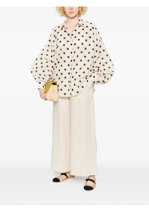 Max Mara elastic-waistband trousers - Neutrals