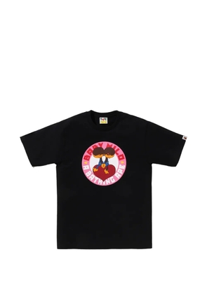 A BATHING APE® printed graphic T-shirt - Black