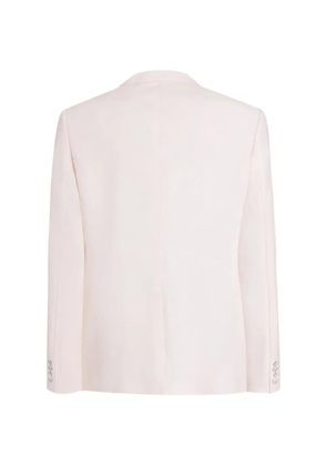 Dolce & Gabbana double-breasted suit in linen canvas - Neutrals