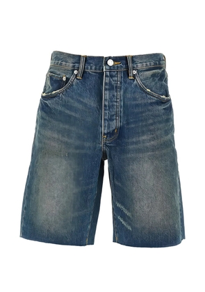 Purple Brand button-fastening shorts - Blue