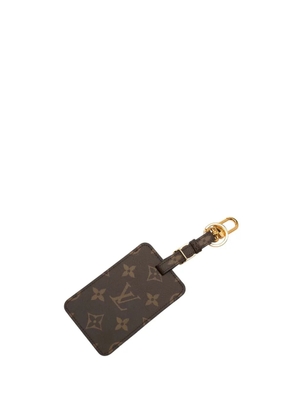 Louis Vuitton Pre-Owned 1992 Monogram Game On Luggage Bag Tag - Brown