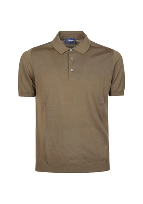 Drumohr cotton polo shirt - Brown